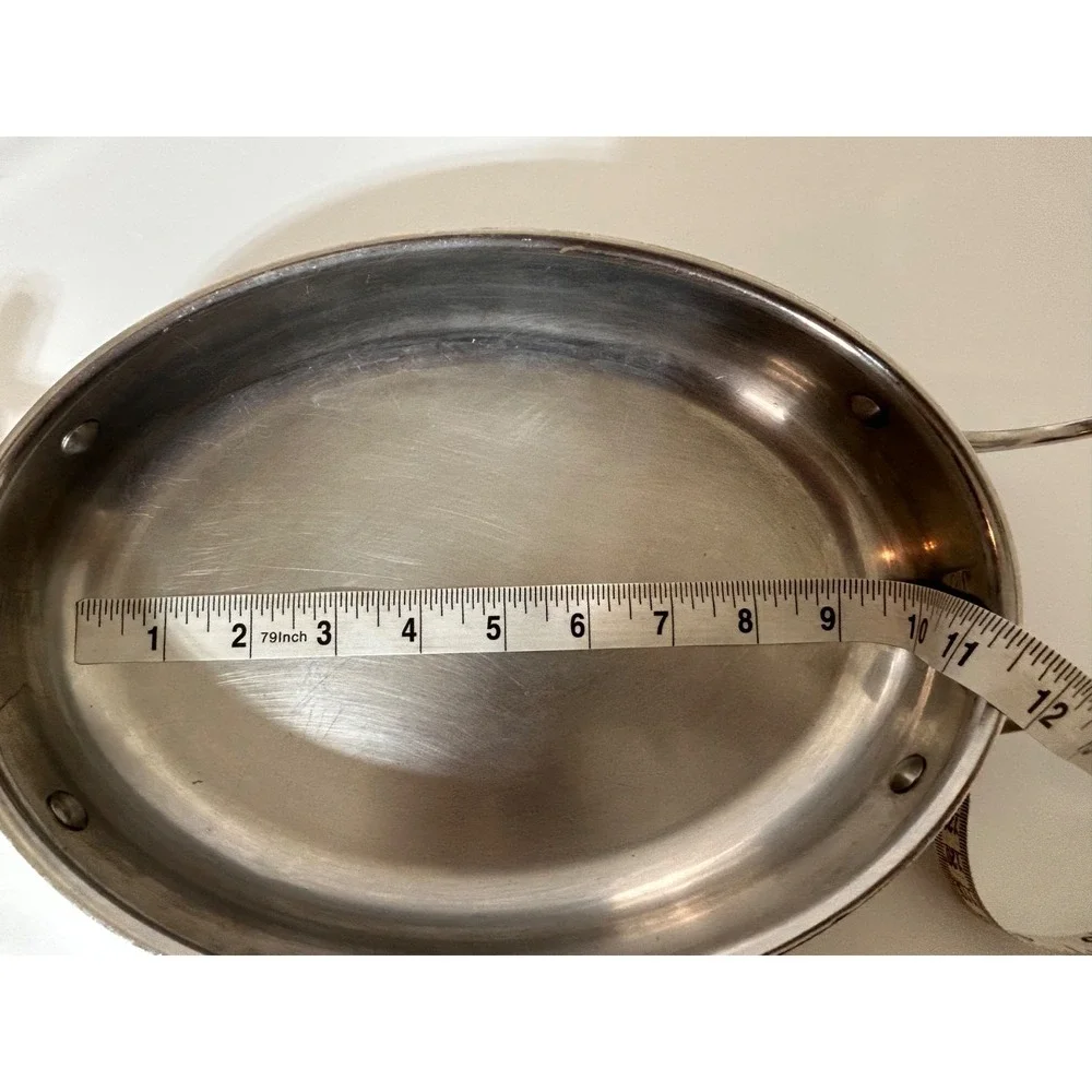 Commercial Vollrath Stainless Steel Oval Au Gratin Display Pan Miramar 49420
